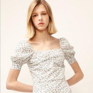 Storets Sophia floral ruched dress